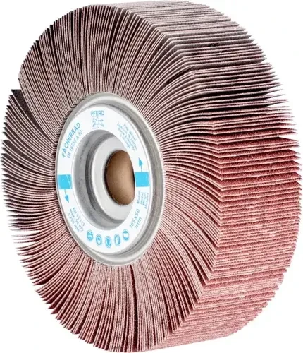 Pferd FR 16550/25.4 A 80 Lamellenschleifwalze K80, 165x50mm, 2 Stück