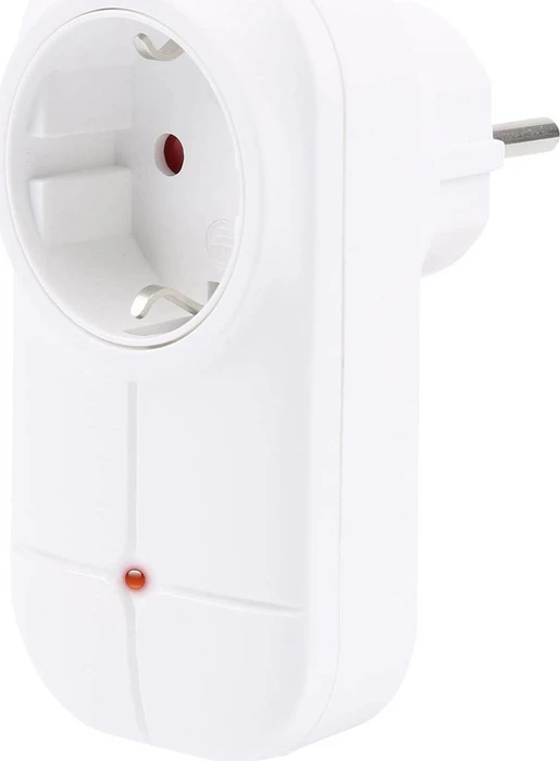 Olympia ProHome Schalt-/Messsteckdose, 2300W, Typ F, Smart-Steckdose