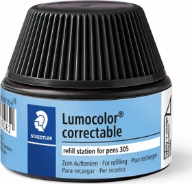 Staedtler Lumocolor correctable 487 05 Nachfüllstation 20ml, schwarz