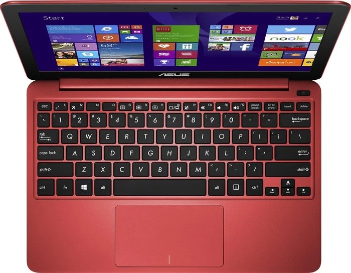 ASUS EeeBook F205TA-FD0036BS, rot, Atom Z3735F, 2GB RAM, 32GB Flash, DE