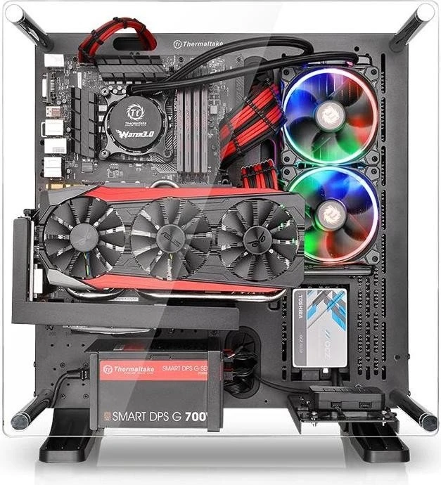 Thermaltake Core P3 schwarz, Acrylfenster