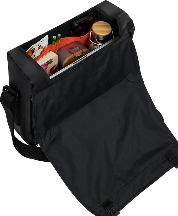 Vaude Aguni Reise Umhängetasche schwarz (49138-010) – Bild 6
