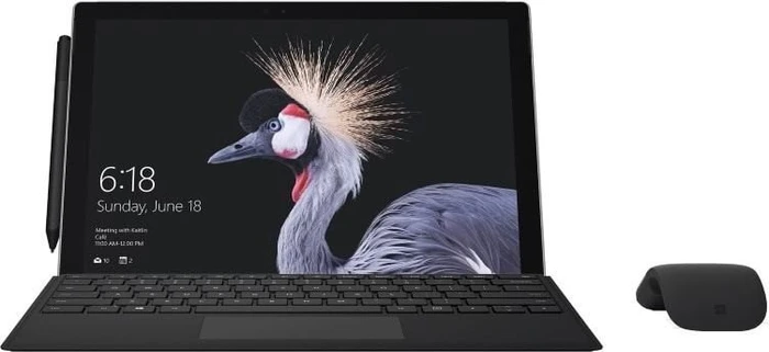 Microsoft Surface Type Cover Pro 4 V2, schwarz, DE