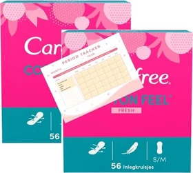 Carefree Cotton Feel Normal Frischeduft, 56 Stück