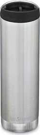 Klean Kanteen TKWide Café Cap Isolierflasche 592ml brushed stainless