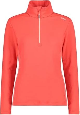 CMP Grid Tech Turtleneck Funktionsshirt langarm fluo red (Damen)