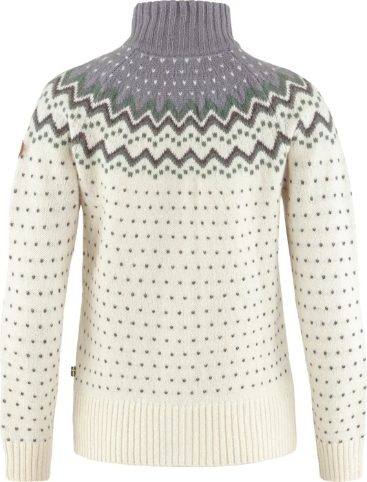 Fjällräven Övik Knit Strickjacke chalk white/flint grey (Damen)