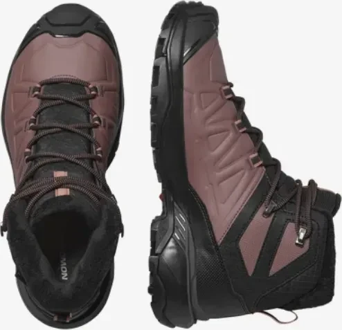 Salomon X Ultra Snowpilot Waterproof black/peppercorn/cognac (Damen)
