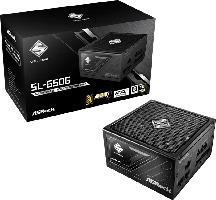 ASRock Steel Legend SL-650G 650W, ATX 3.1