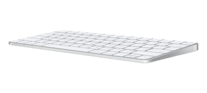 Apple Magic Keyboard mit Touch ID für Mac mit Apple Chip, silber, USB/Bluetooth, IT
