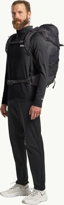 Jack Wolfskin Prelight FZ Jacke schwarz (Herren)