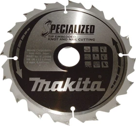 Makita Specialized Kreissägeblatt 16Z, 190x2x30mm, 1 Stück