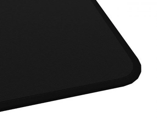 Natec Colors Series Mouse Pad Obsidian Black, 300x250mm, schwarz