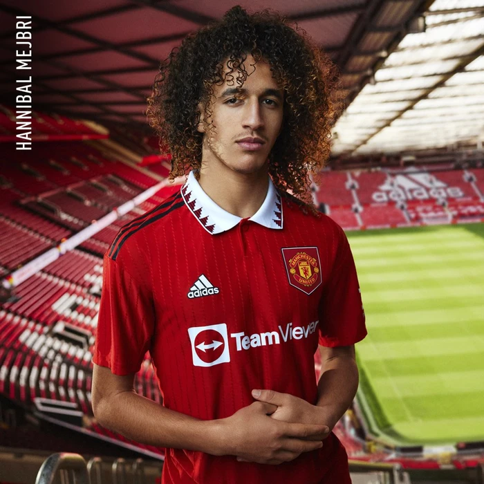 adidas Manchester United Authentic 2022/2023 Heimtrikot real red (Herren)