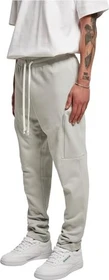 Urban Classics Low Crotch Cargo Trainingshose lang light asphalt (Herren)
