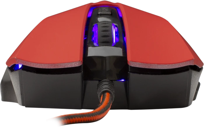 White Shark Hannibal 2 Red Gaming Mouse, rot/schwarz, USB
