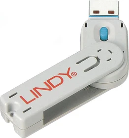 Lindy Schlüssel für USB Portblocker, blau