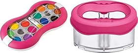Pelikan Space+ Deckfarbkasten pink, 12 Farben