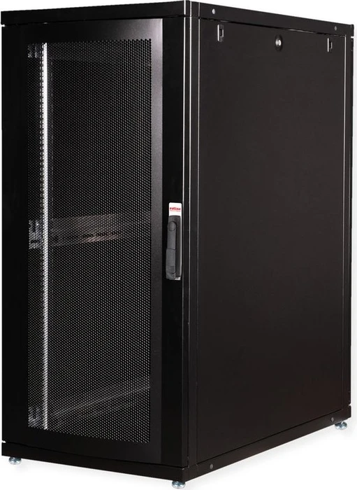 Roline / Secomp Pro Serie 19" Serverschrank 26HE, montiert, Gitternetztür, IP20, RAL 9005, 1000mm tief