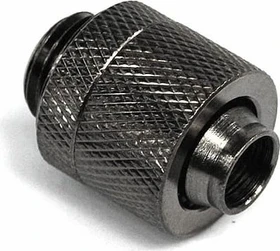 Aquatuning Schlauchanschluss, G1/4" auf 13/10mm, schwarz vernickelt