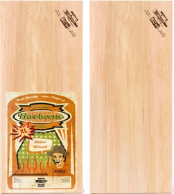 Axtschlag Holzplanke XL Erle, 2 Stück