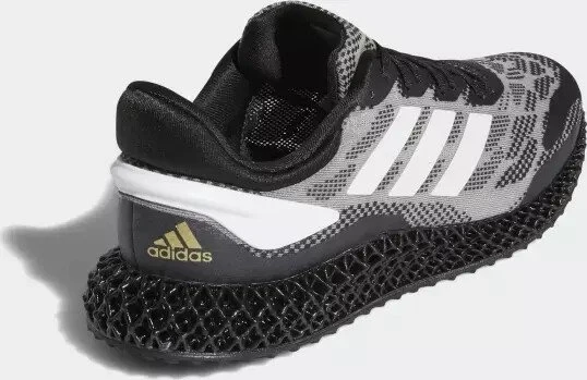 adidas 4D Run 1.0 core black/cloud white/gold metallic
