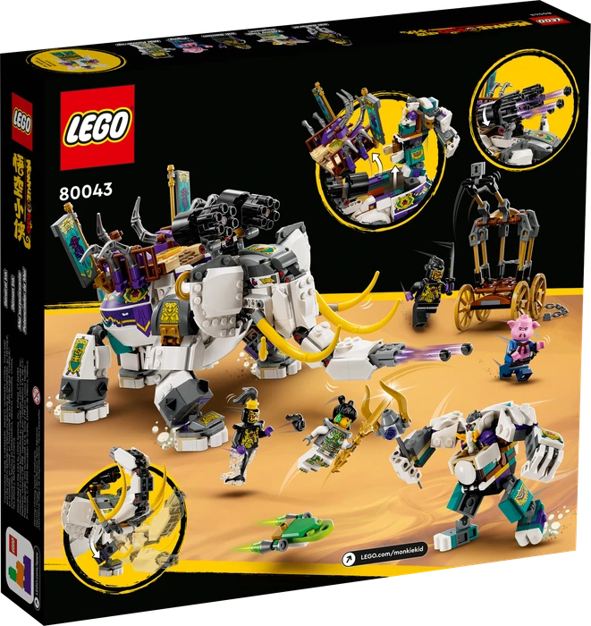 LEGO Monkie Kid - Yellow Tusk Elephant