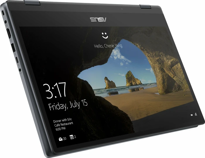 ASUS VivoBook Flip 14 TP412FA-EC379R, Star Grey, Core i7-10510U, 16GB RAM, 512GB SSD, DE