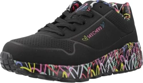 Skechers Uno Lite Lovely Luv schwarz (Junior)