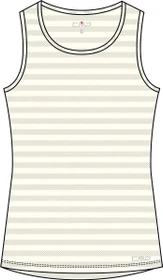 CMP Unlimitech Mesh Tanktop Funktionsshirt ärmellos weiß (Damen)