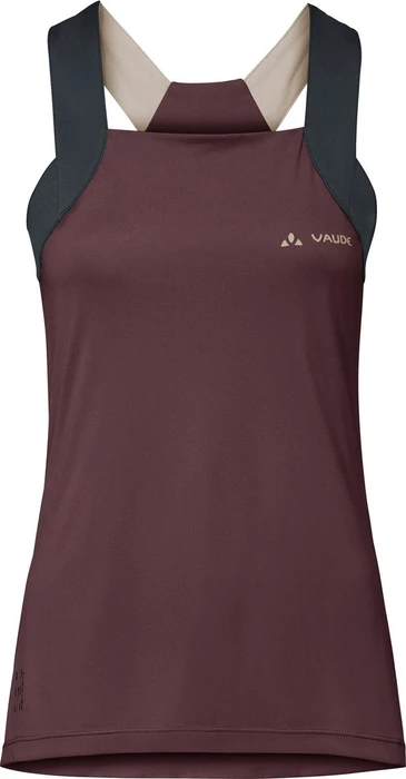 Vaude Matera Top Trikot ärmellos dark oak (Damen)