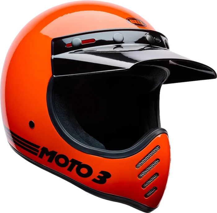 Bell Moto-3 Classic Flo orange