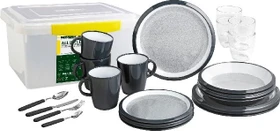 Brunner All Inclusive 36-teilig Geschirrset granyte