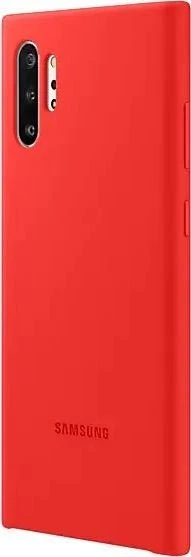 Samsung Silicone Cover für Galaxy Note 10+ rot