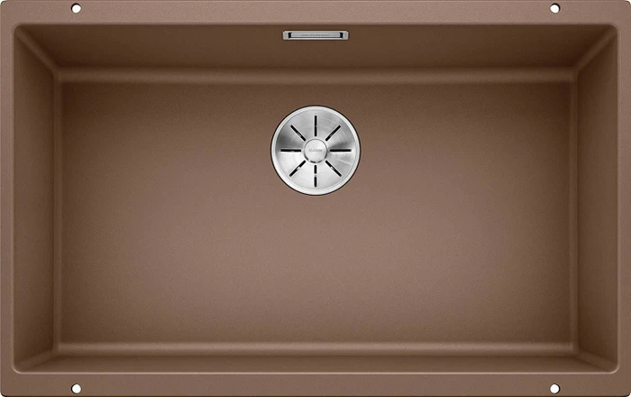 Blanco Subline 700-U InFino Unterbau Becken mittig muskat