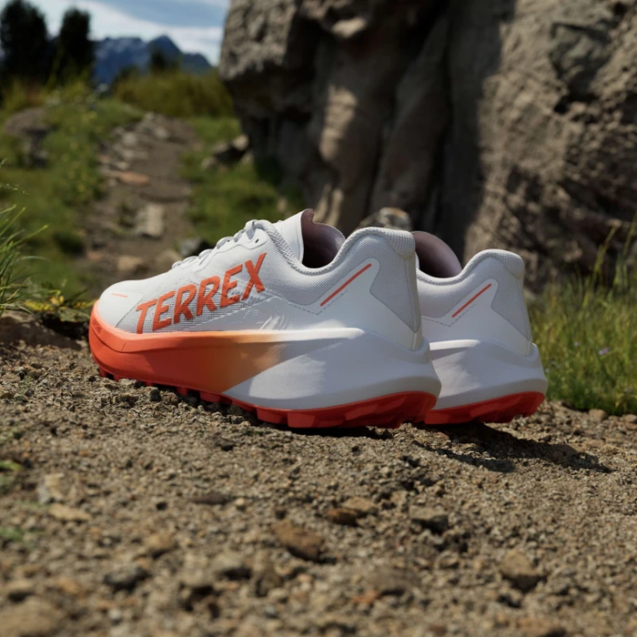 adidas Terrex Agravic 3 cloud white/semi impact orange/dash grey (Herren)
