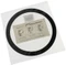 DEMCiflex Staubfilter 120mm rund schwarz/weiß Vorschaubild