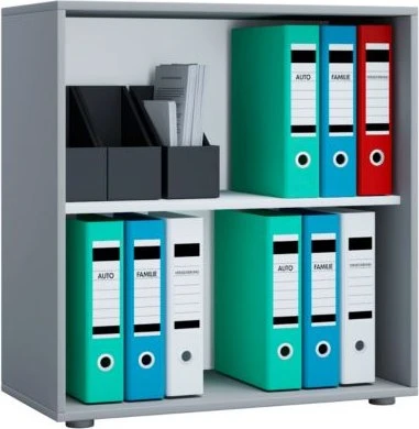 VCM Lona L, grau/weiß, Regal