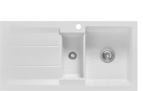 systemceram Genea 100 Einbau Becken reversibel satin