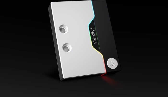 EK Water Blocks Quantum Line EK-Quantum Velocity² D-RGB, AM4, Satin Titanium