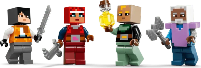 LEGO Minecraft - Duell mit dem Krummen Wärter