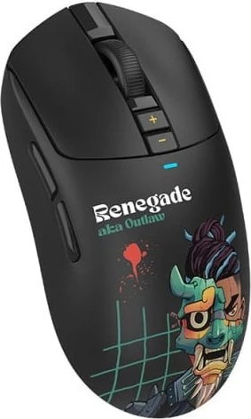 A4Tech Bloody R72 Ultra Duo Wireless Gaming Mouse mit Ladestation, Renegade Midnight, USB