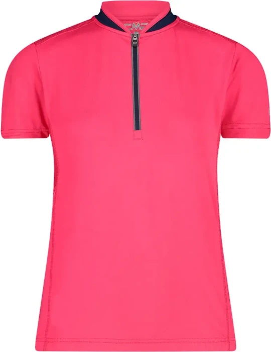 CMP Bike T Half Zip Trikot kurzarm fragola/blue (Damen)