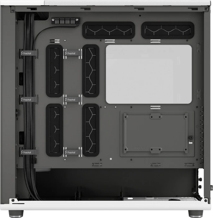 Fractal Design North XL Chalk White TG Clear, Glasfenster