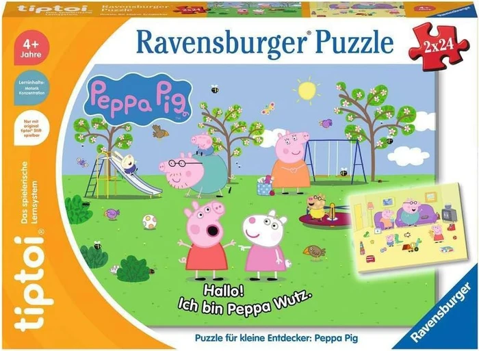 Ravensburger tiptoi Puzzle: Puzzle für kleine Entdecker: Peppa Pig