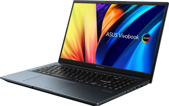 ASUS VivoBook Pro 15 OLED M6500RC-MA028W, Quiet Blue, Ryzen 9 6900HX, 16GB RAM, 1TB SSD, GeForce RTX 3050, DE