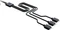 Cooler Master 3-Pin ARGB 1-to-3 Splitter Kabel 50cm, schwarz, 3-fach Vorschaubild