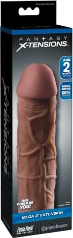 Pipedream Fantasy X-Tensions Mega 2" Extension brown