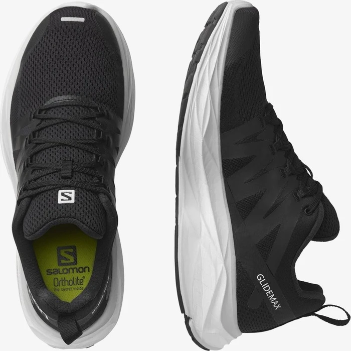 Salomon Glide Max black/white/lunar rock (Herren)