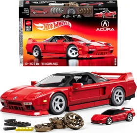 Mattel Brick Shop Hot Wheels '90 Acura NSX